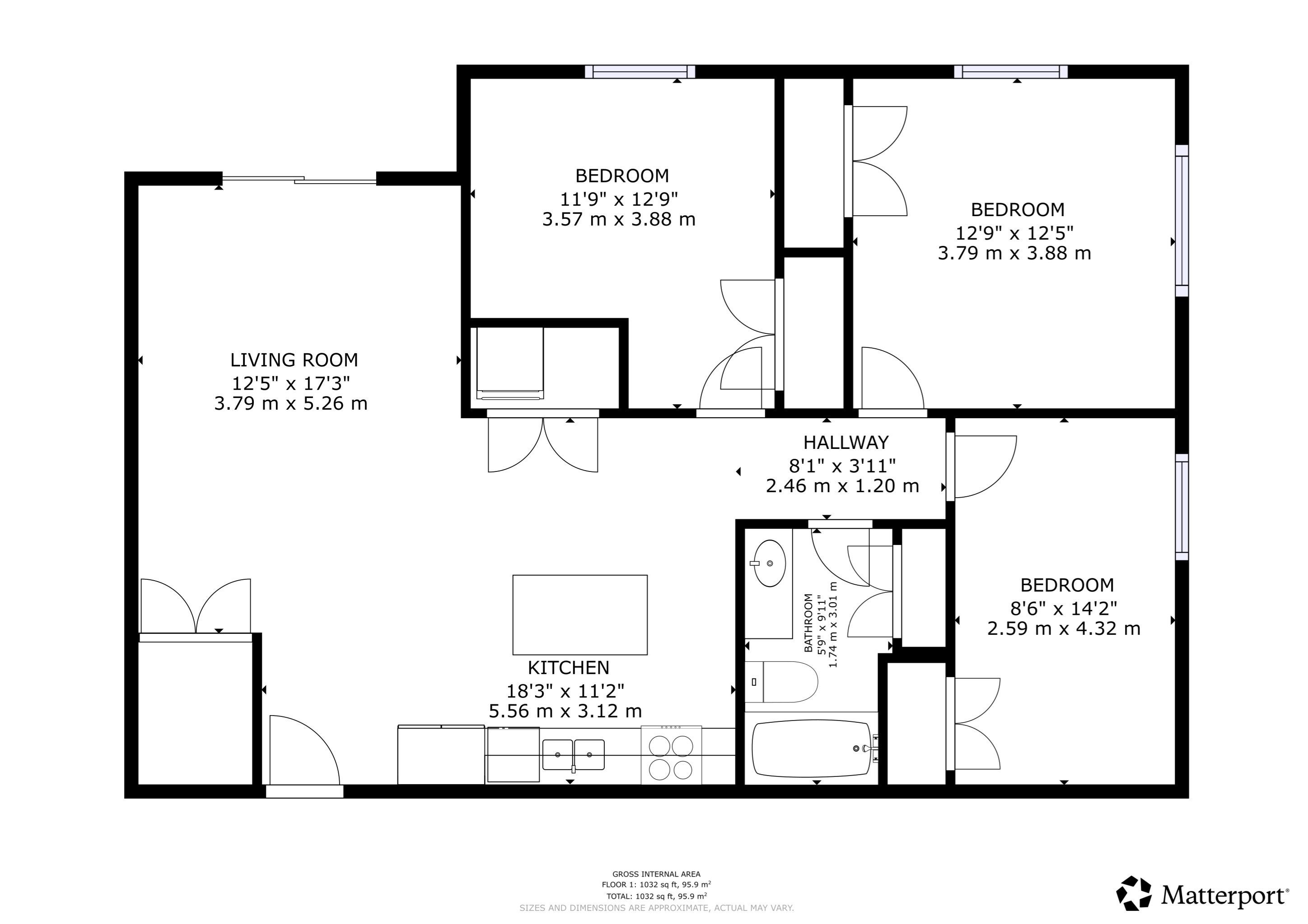 Layout A1 floor plan
